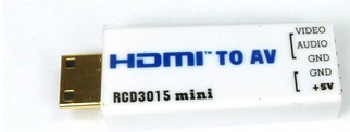 Mini HDMI zu AV Konverter-Set RCD3015