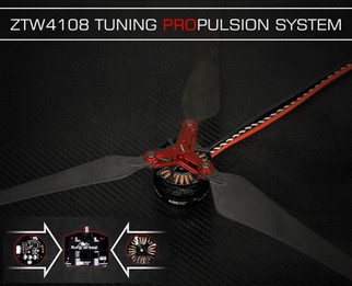 ZTW4108 Tuning Propulsion System Quadcopter