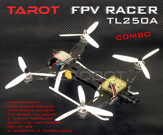 TAROT FPV Racer TL250A Combo